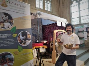Lire la suite à propos de l’article Le massage sonore au 1er salon du bien-être de Senlis
